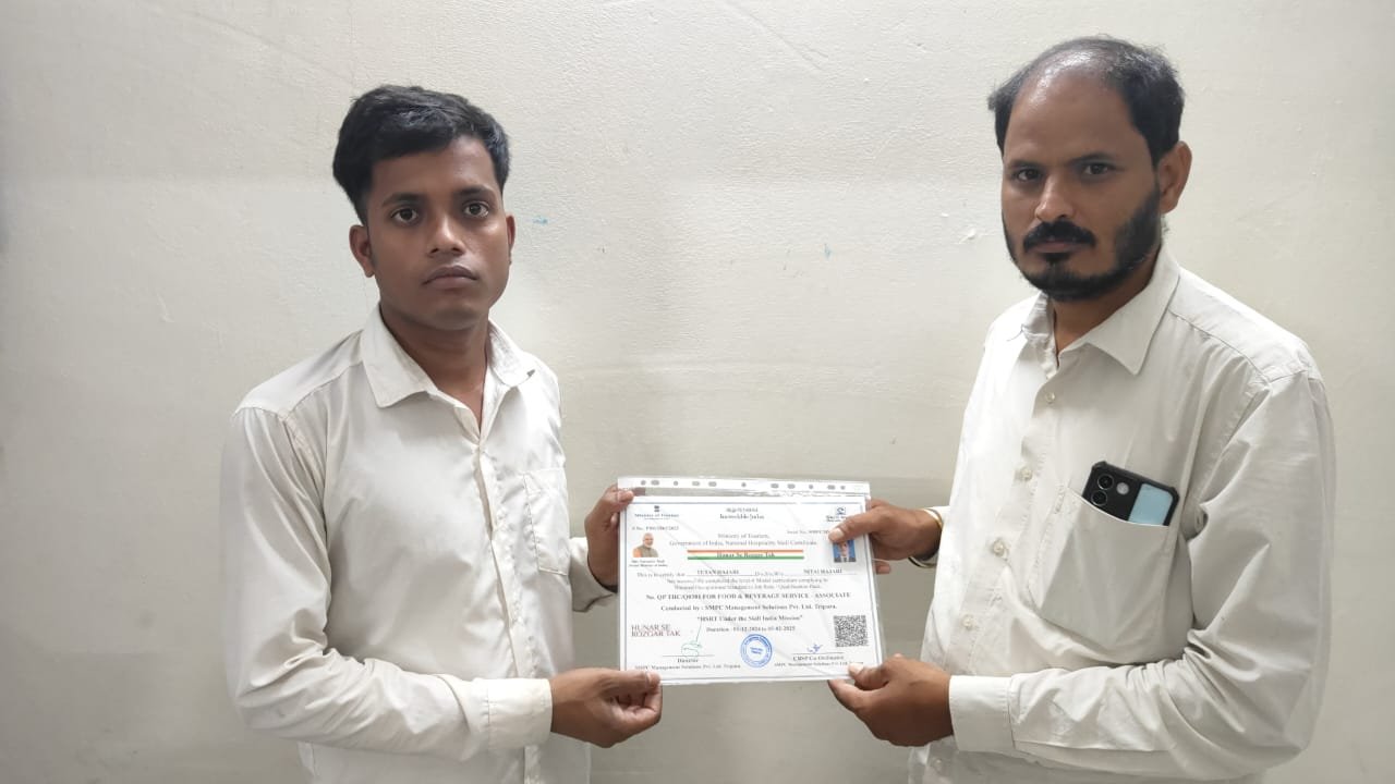 Certificate recipient Tutan